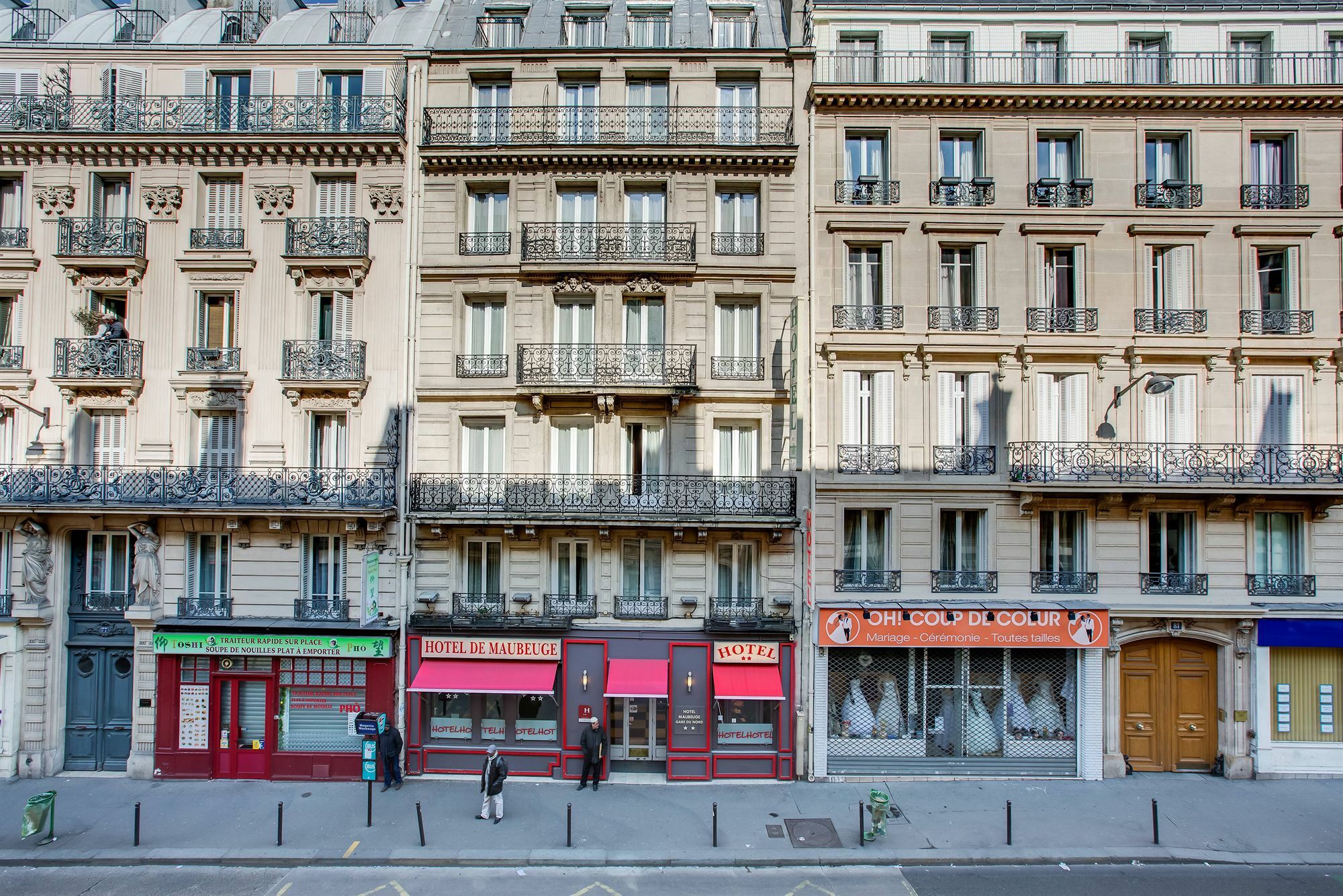Hotel Maubeuge Gare Du Nord Paris Exterior photo
